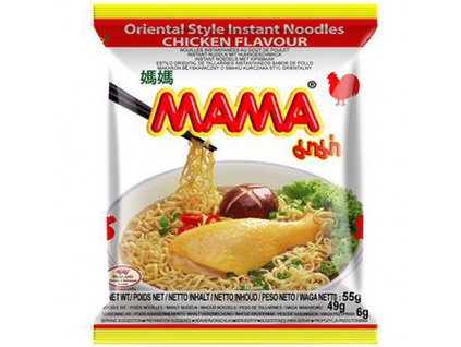 Mama Oriental Style Instant Noodles Chicken Flavour 55g