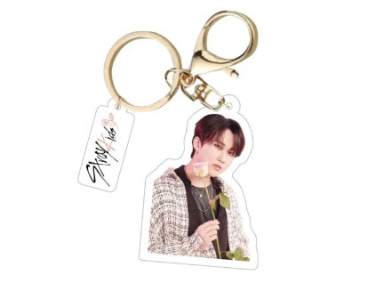 STRAY KIDS Changbin S 318 Album Gold Key Chain 1ks