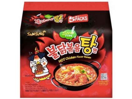 samyang stew chicken roasted noodles 5pcs pack