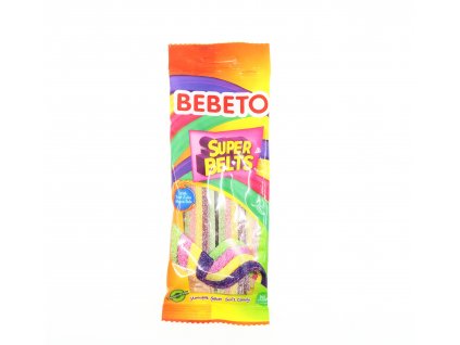 Bebeto Super Belts Kyselé Pásky 75g TUR