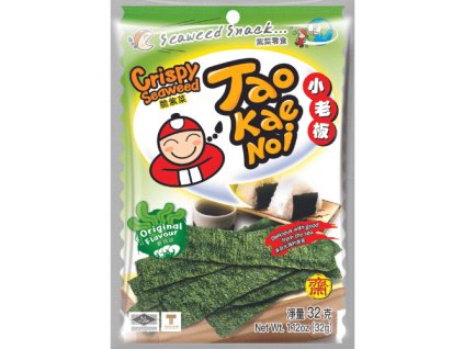 Amazon Tao Kae Noi Crispy Seaweed Original Flavour 32g THA