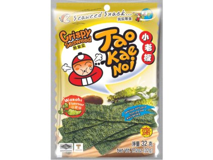 Amazon Tao Kae Noi Crispy Seaweed Wasabi Flavour 32g THA