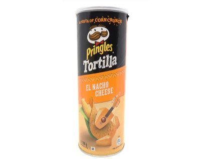 Tortilové Pringles s příchutí sýru