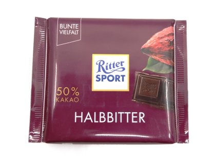 Ritter Sport Polohořká čokoláda 100g DE