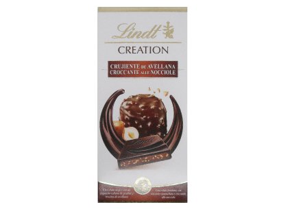 Lindt creation hazelnut de luxe dark 150g FR
