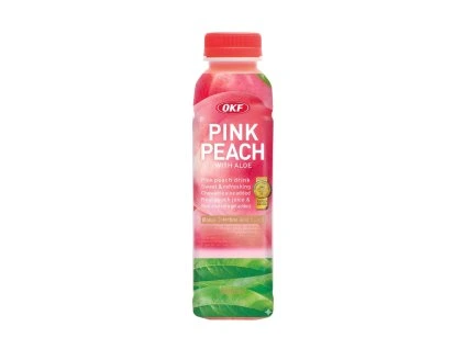 OKF Pink Peach Drink 500ml KOR