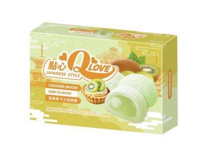 q mochi custard kiwi