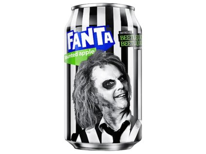 AKCE 1+1 Po Expiraci Fanta Beetlejuice Haunted Apple 355ml USA
