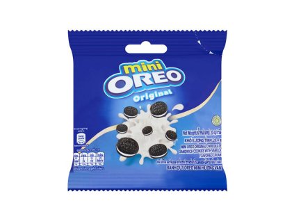 AKCE 1+1 Po Expiraci Oreo Mini Sušenky v Pytlíčku Original 20,4g IDN