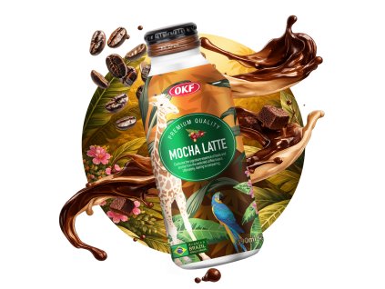 OKF Premium Mocha Latte Drink 390ml KOR