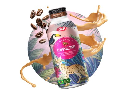 OKF Premium Caffe Cappuccino Drink 390ml KOR