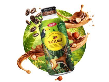 OKF Premium Hazelnut Drink 390ml KOR