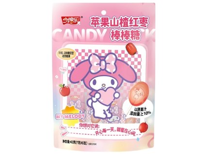 Sanrio Melody Apple Hawthorn Red Date Lollipop 42g CHN