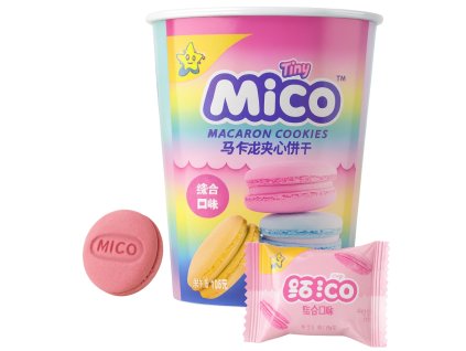 Mico Mixed Macaron Cookies 88g CHN