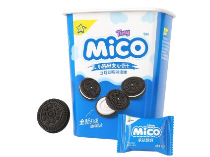 Mico Creamy Vanilla Mousse Mini Cookies 88g CHN