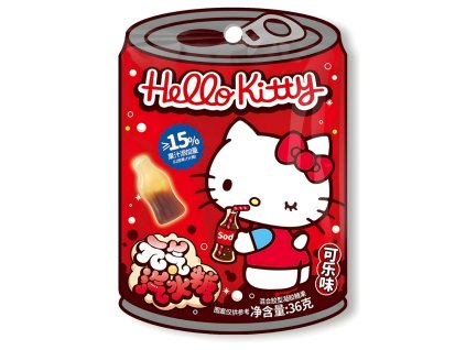 Qi Hello Kitty Cola Soda Gummy 36g CHN
