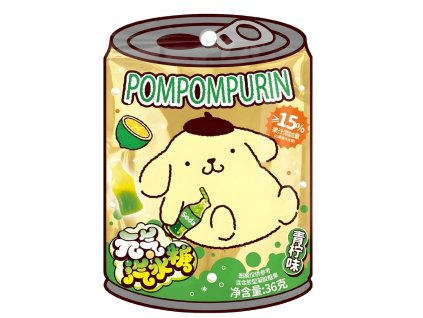 Qi Pompompurin Lime Soda Gummy 36g CHN