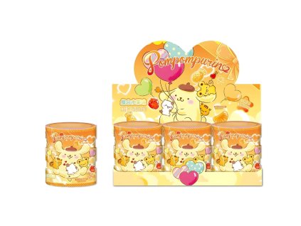 Qi Pompompurin Mango Gummy Candy Piggy Bank 27g CHN