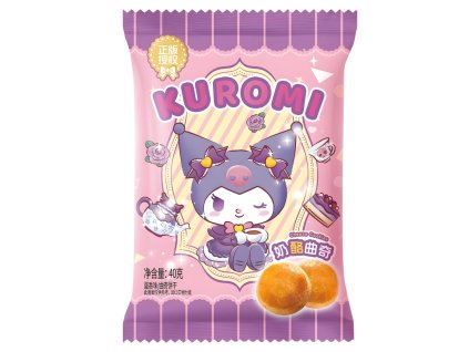 Qi Kuromi Cheese Cookie 40g CHN