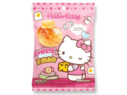 Qi Hello Kitty Egg Cheese Cookie 40g CHN
