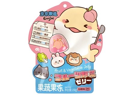 Ennjoi White Peach Fruit & Vegetable Jelly 150g CHN