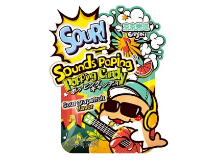 Ennjoi Sour Grapefruit Popping Candy 30g CHN