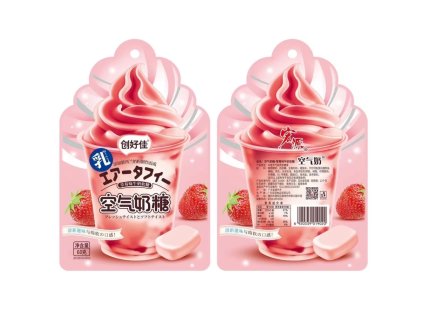HY Strawberry Airy Milk Candy 60g CHN