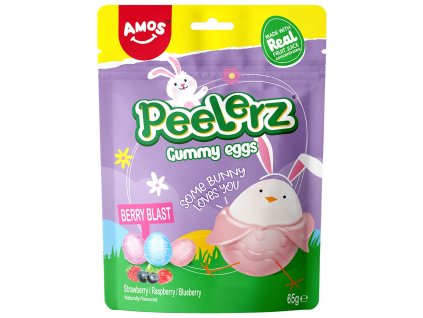 AM Eggs Shaped Peelable Gummy 65g CHN
