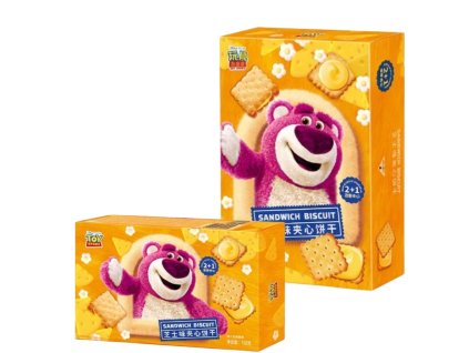 Binqi & Disney Lotso Cheese Sandwich Biscuits 150g CHN