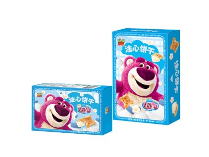 Binqi & Disney Lotso Milk Filled Biscuits 150g CHN