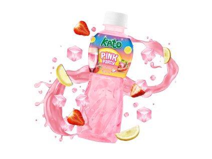 Kato Party Drink With Nata De Coco Jelly 320ml THA