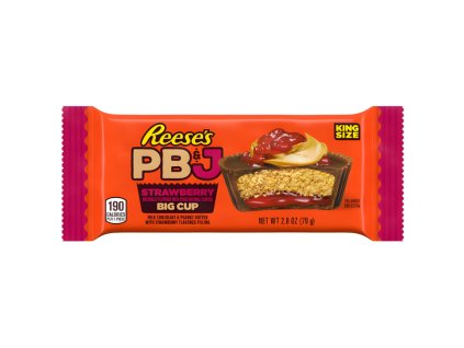 Reese's 2 Strawberry Peanut Butter Big Cups 42g USA