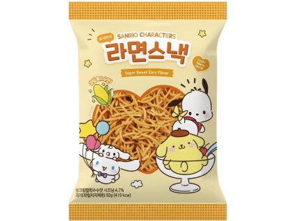 Sanrio Sweet Corn Ramen Snacks 92g KOR