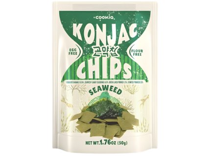 Cookia Seaweed Konjac Chips 50g KOR