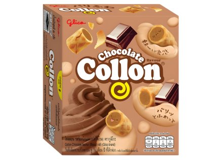 Glico Collon Chocolate Biscuit Roll 41g THA
