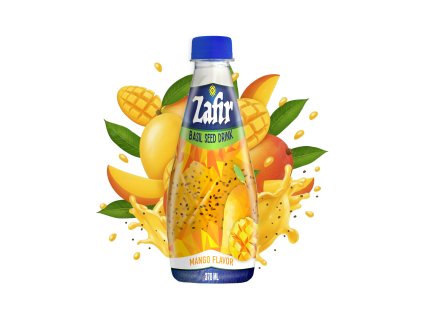 Kato Mango Juice With Basil Seed 370ml THA