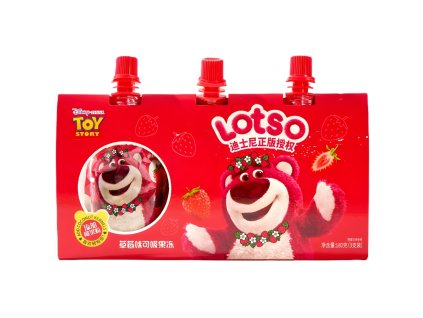 Disney Lotso Strawberry Drinkable Jelly 180g CHN