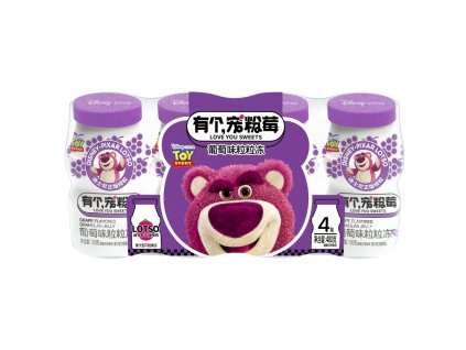 Disney Lotso Grape Squeezable Jelly 480g CHN