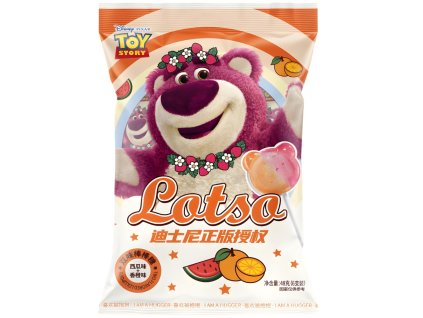 Disney Lotso Watermelon & Orange Lollipop 48g CHN