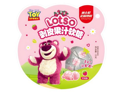 Disney Lotso Strawberry Peeling Gummy 33g CHN