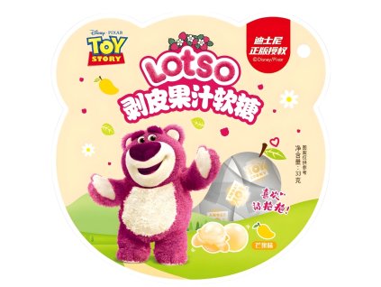 Disney Lotso Mango Peeling Gummy 33g CHN
