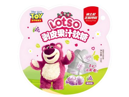 Disney Lotso Grape Peeling Gummy 33g CHN