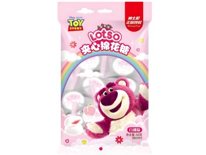 Disney Lotso White Peach Filled Marshmallow 80g CHN