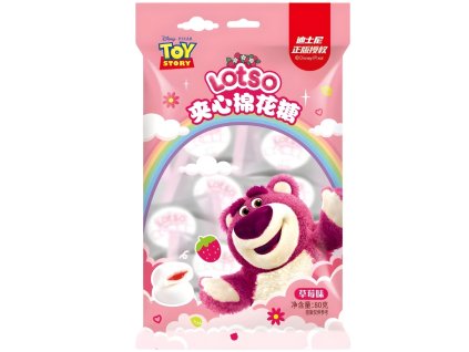 Disney Lotso Strawberry Filled Marshmallow 80g