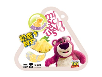 Disney Lotso Pineapple Vitamin C 3D Gummy 43g CHN