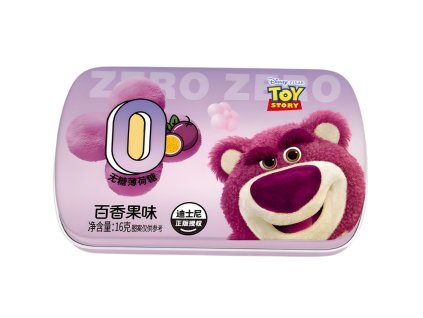 Disney Lotso Sugar-Free Passion Fruit Mint Candy 16g CHN