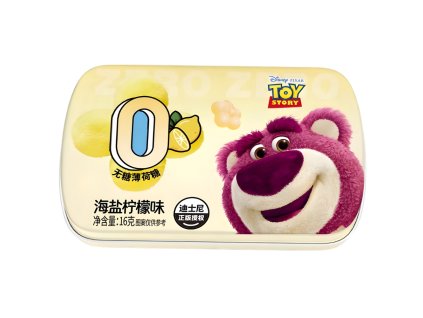 Disney Lotso Sugar-Free Sea Salt Lemon Mint Candy 16g CHN