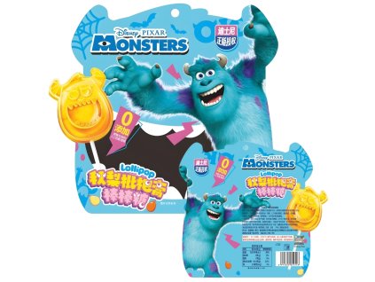 Disney Monsters Sullivan Pear & Loquat Syrup Lollipop 48g CHN