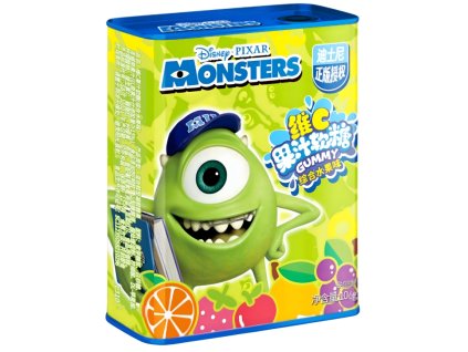 Disney Monsters Mike Mixed Fruit Vitamin C Gummy 106g CHN