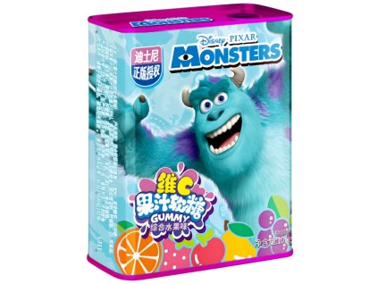 Disney Monsters Sullivan Mixed Fruit Vitamin C Gummy 106g CHN